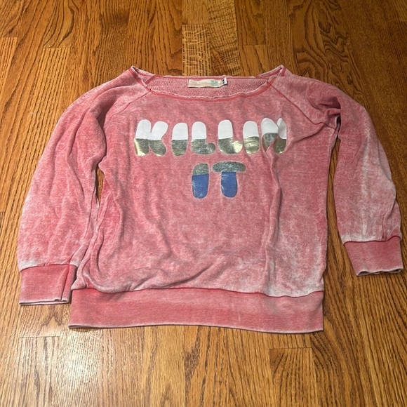 Vintage Havana Girl’s Red Killin It Sweatshirt Size XL (16)